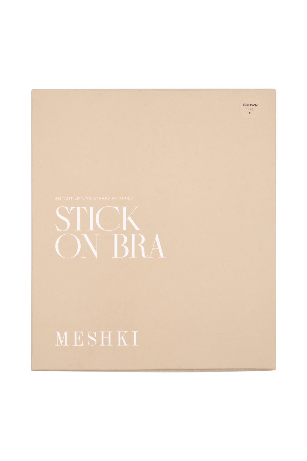 Stick It! Strapless Stick On Bra - Nude