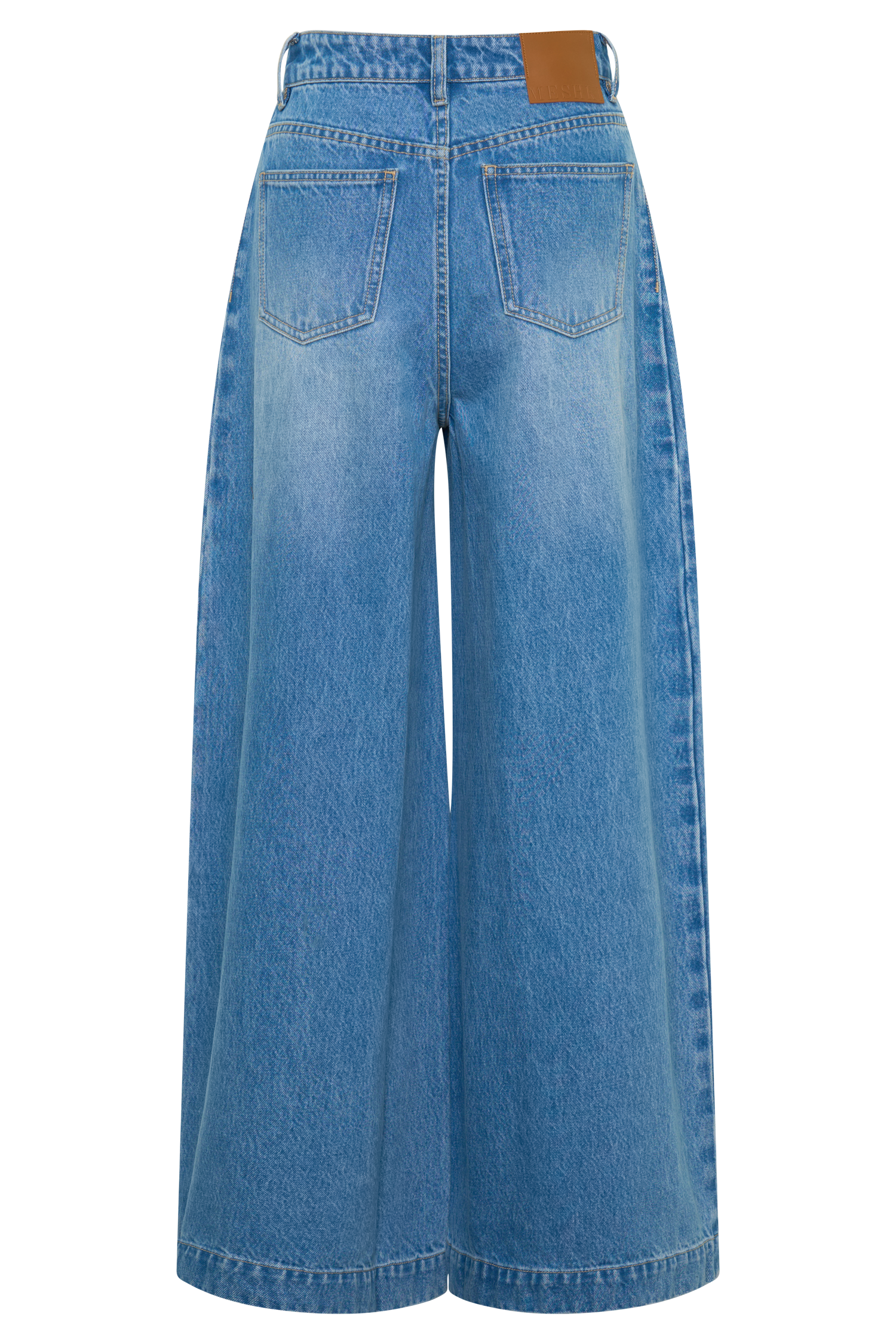 Bobby Oversized Jean With Front Pleat - Summer Blue