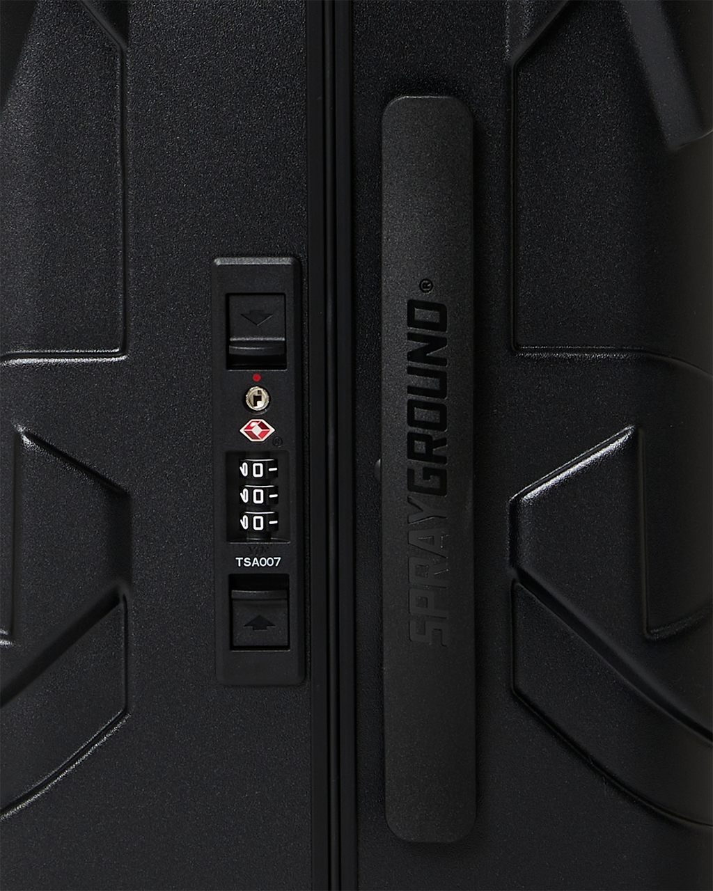 THE JOURNEY BEGINS SHARKITECTURE CARRY-ON LUGGAGE BLACK WITH EXTRA STICKERS