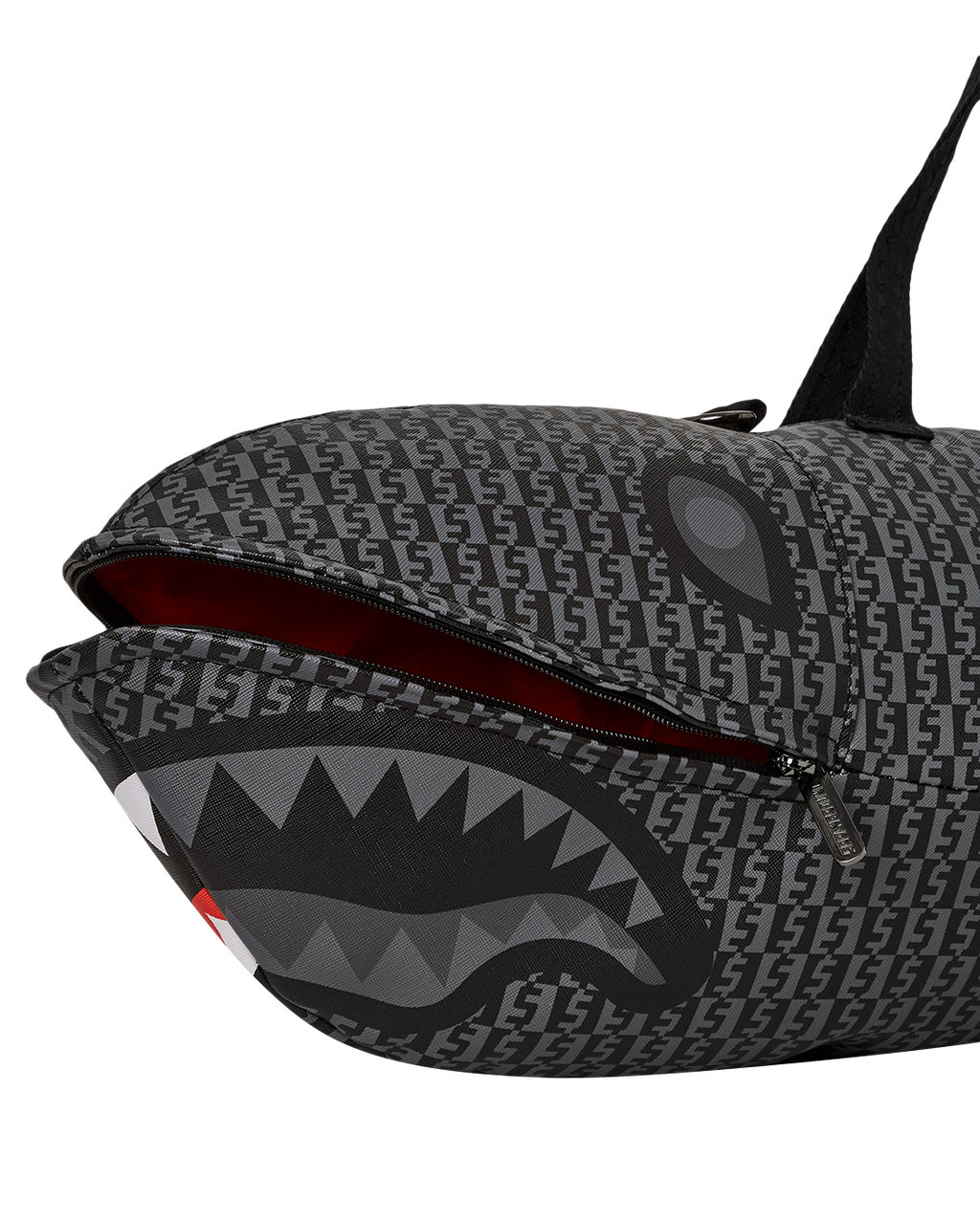 SHARKFINITY STEALTH PILOT SHARK SHAPE DUFFLE