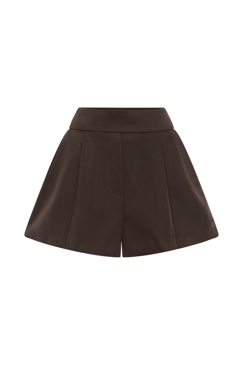 Alden High Waisted Short - Chocolate