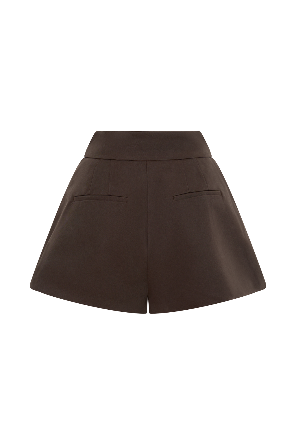 Alden High Waisted Short - Chocolate