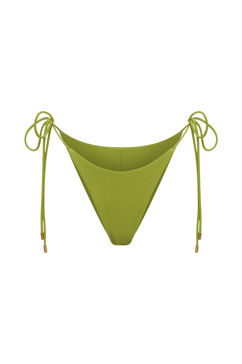 Blossom Side Tie Bikini Bottom - Green