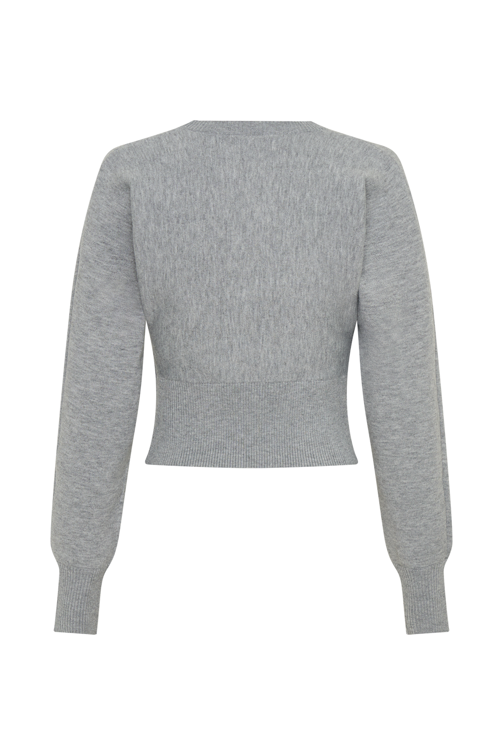 Ciaralee Cinched Waist Jumper - Grey Marle