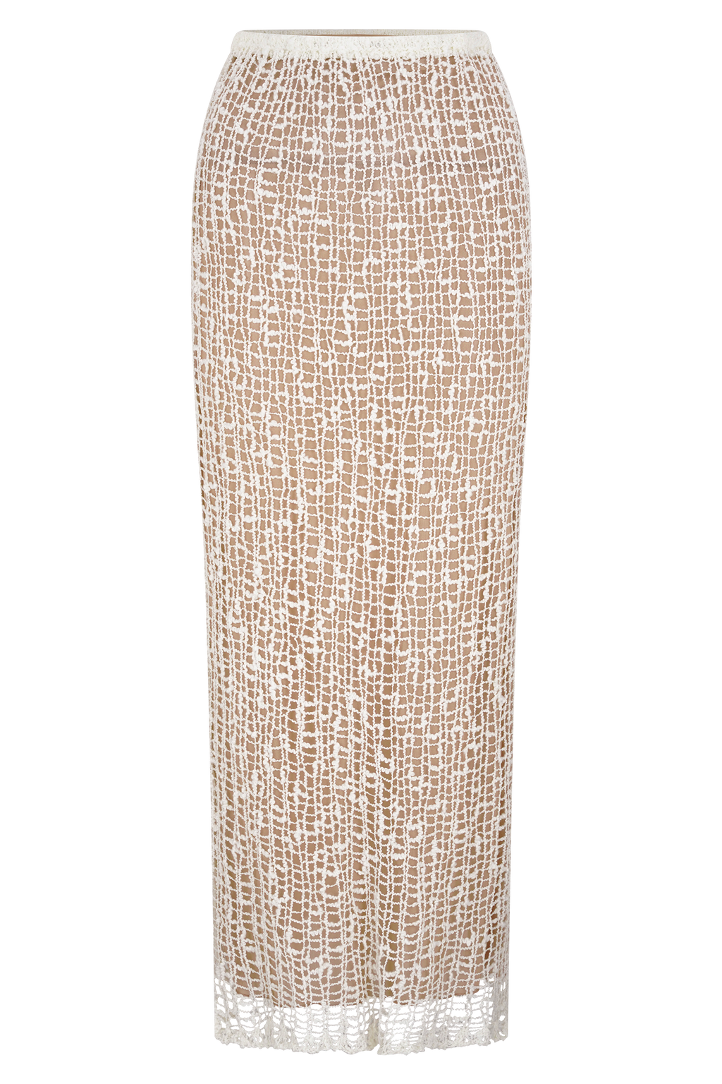 Cordelia Knit Maxi Skirt - Ivory
