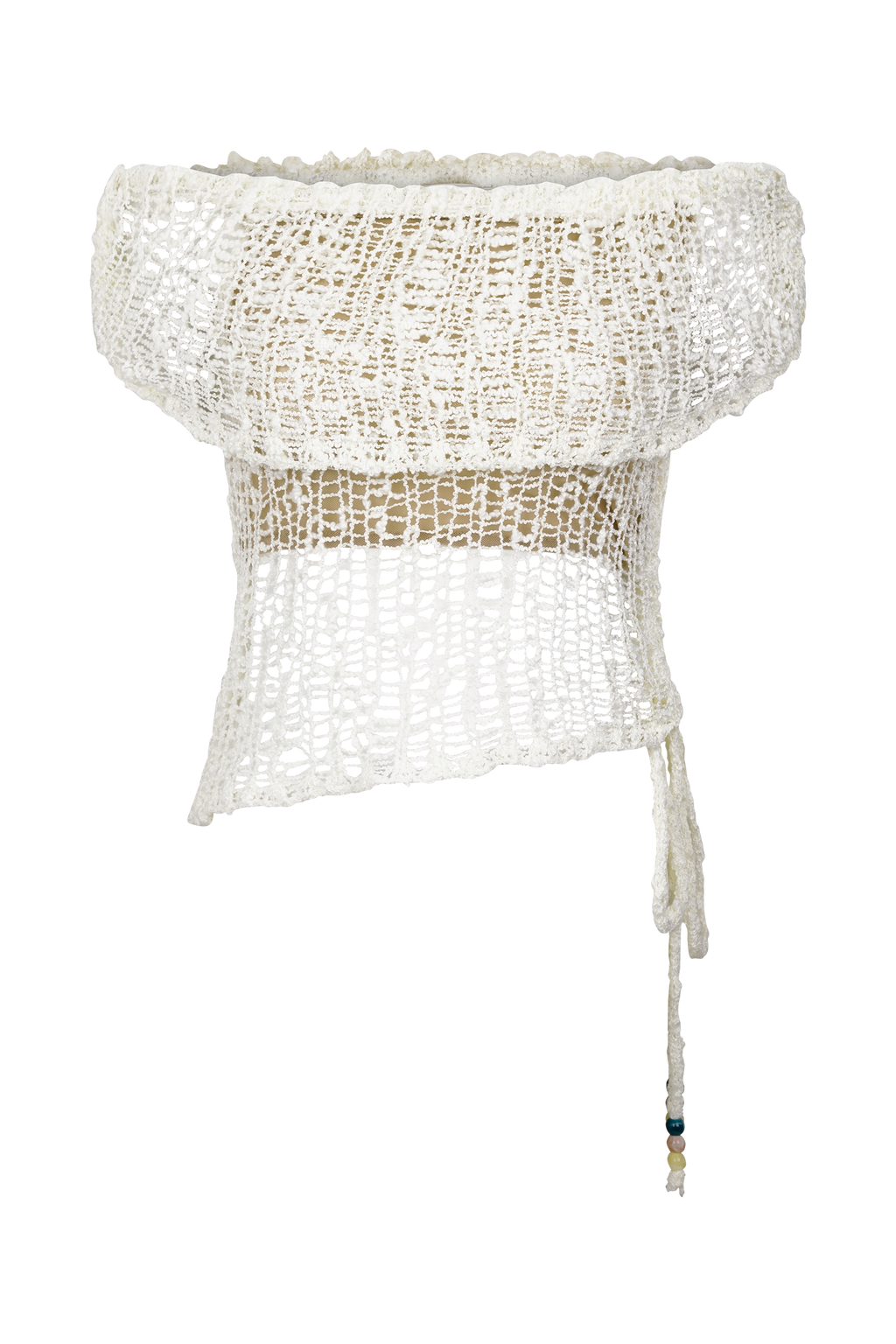 Cordelia Off Shoulder Knit Top - Ivory