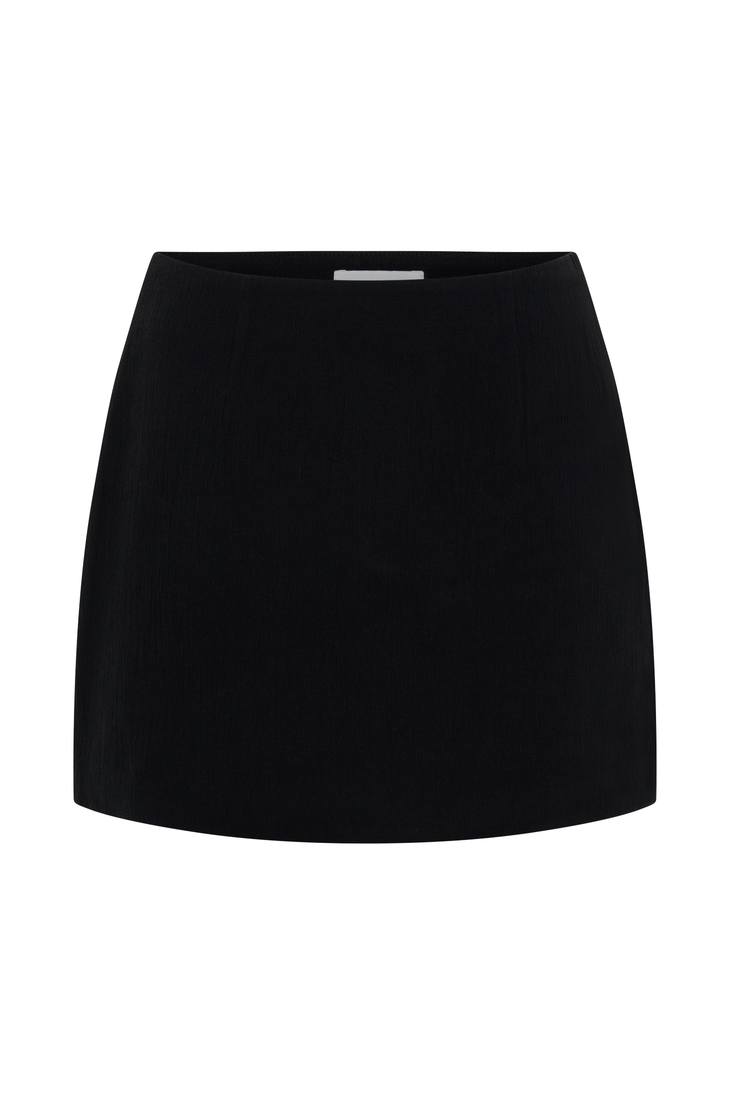 Dayana Cotton Mini Skirt - Black