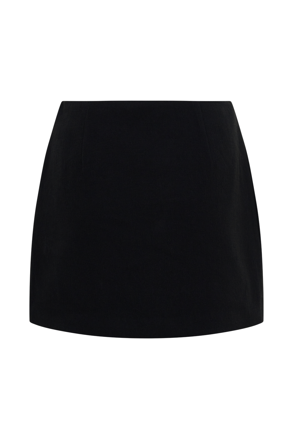 Dayana Cotton Mini Skirt - Black
