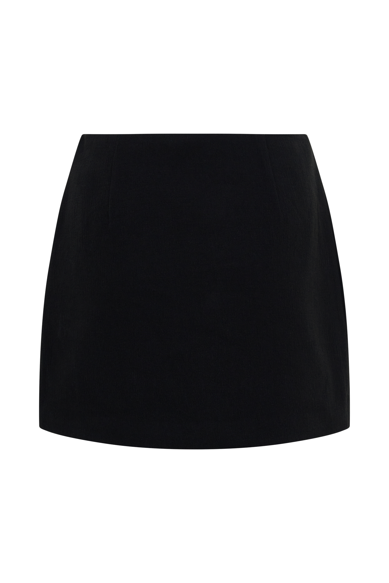 Dayana Cotton Mini Skirt - Black