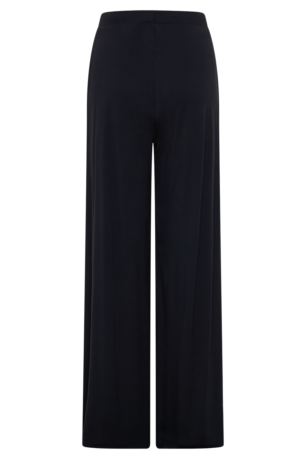 Dewi Wide Leg Modal Pants - Black
