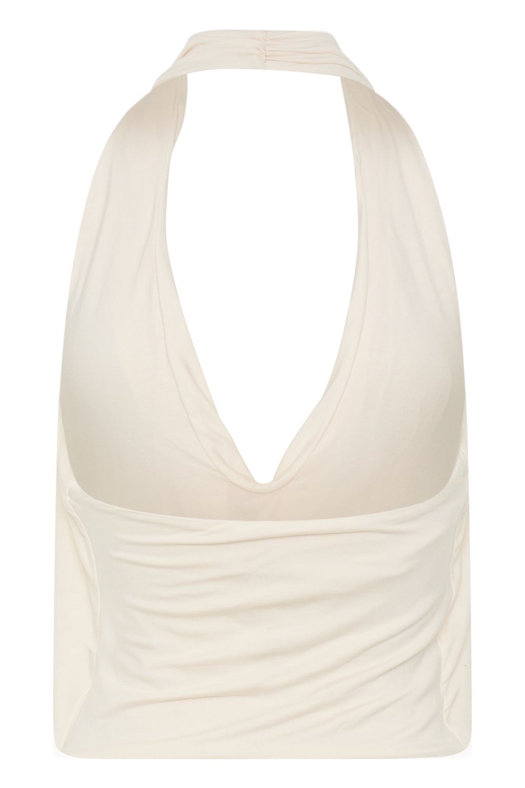 Huyen Cowl Front Modal Top - Ivory