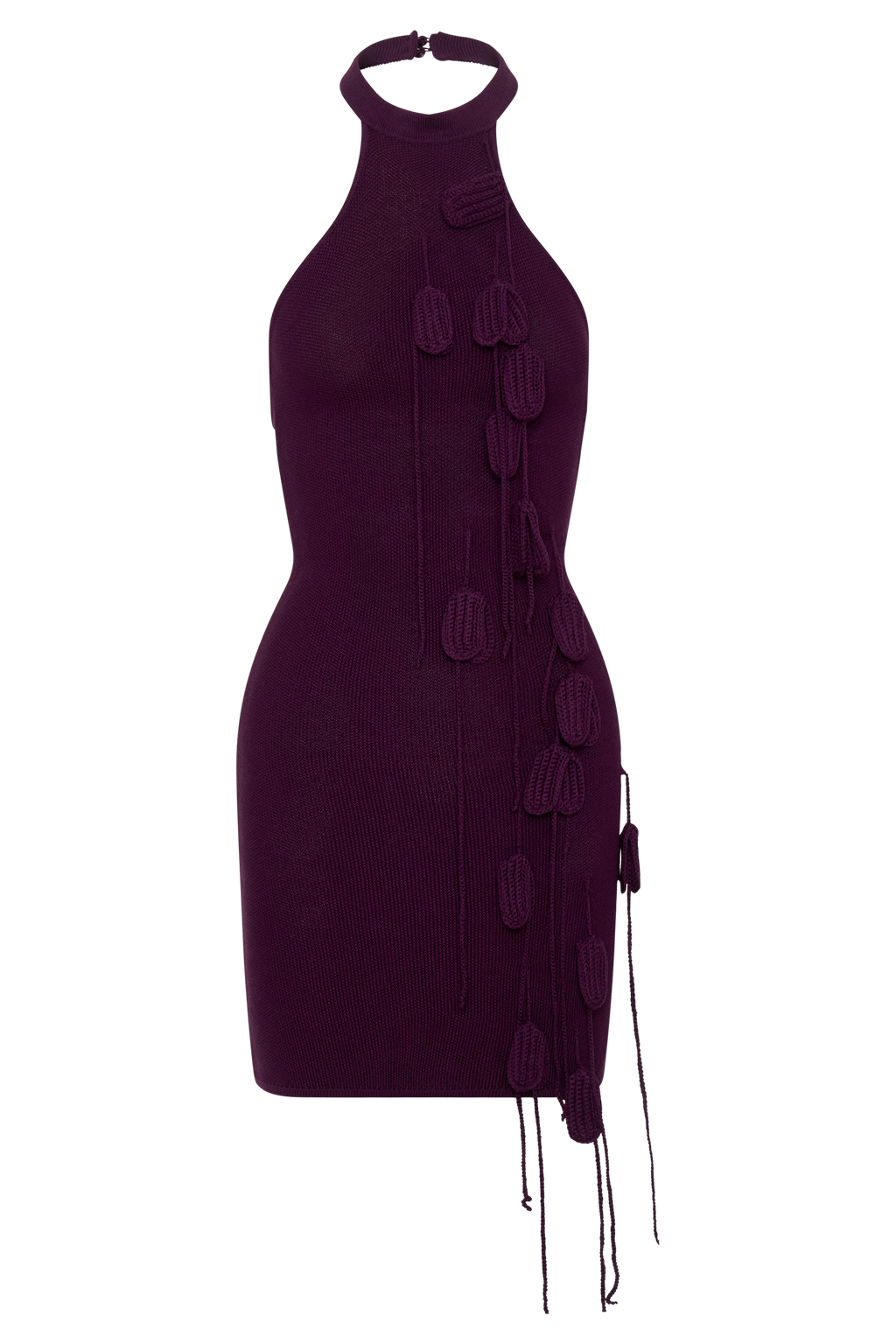 Jacky Tulip Mini Dress - Plum