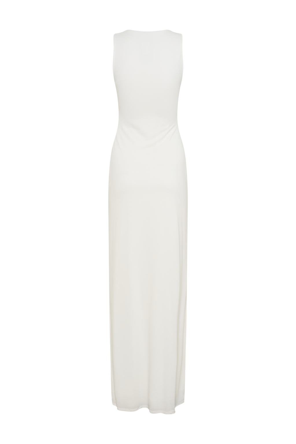 Kassidy Peached Jersey Maxi Dress - Ivory