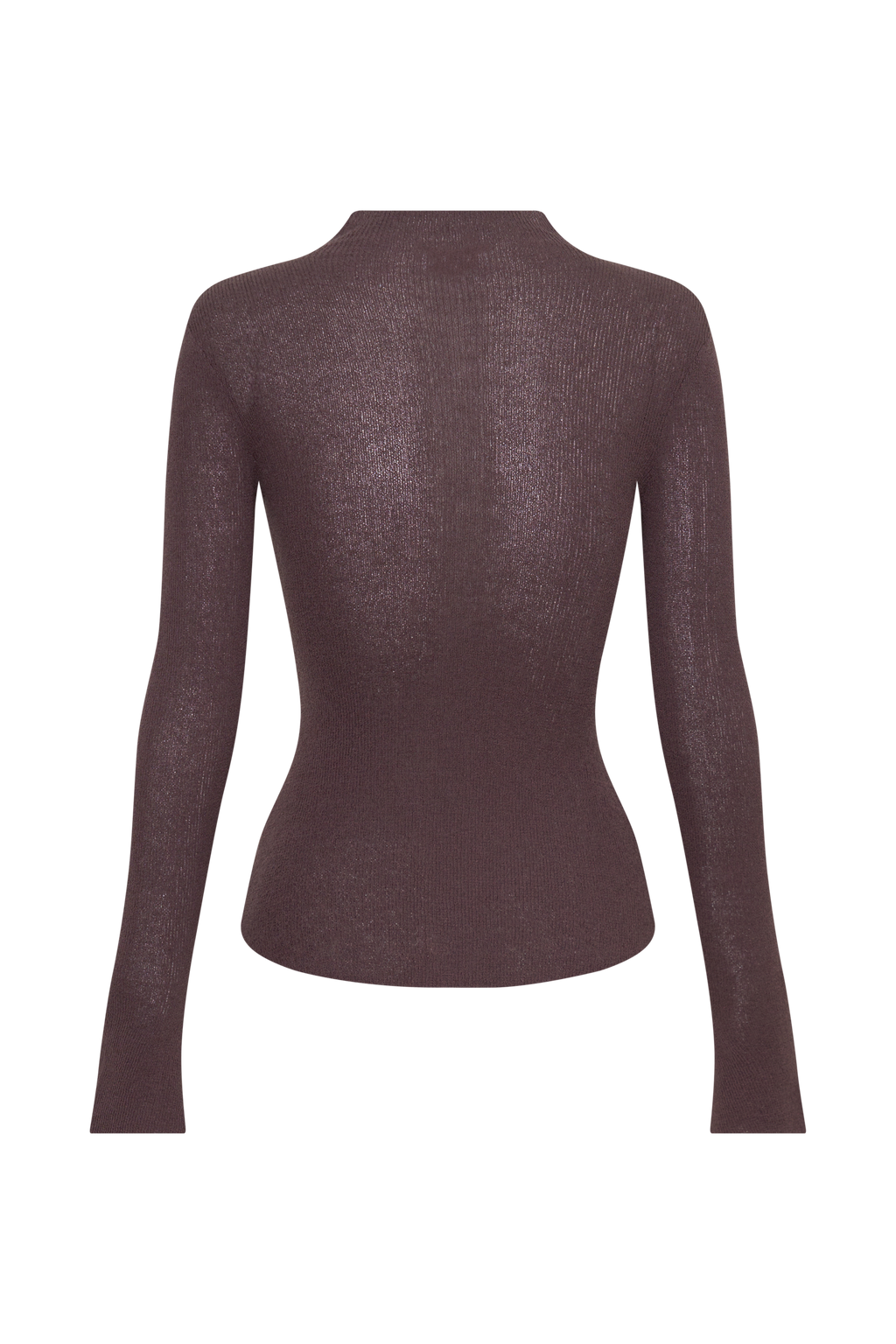 Lawson Wrap Knit Long Sleeve Top - Peppercorn
