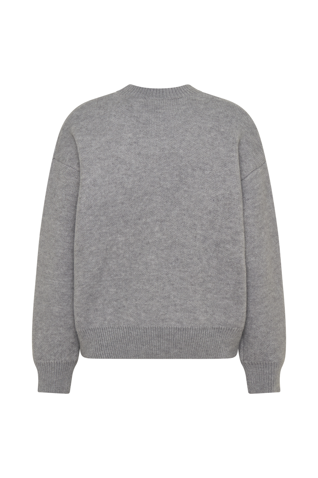 Lulu Oversized Knit Jumper - Grey Marle