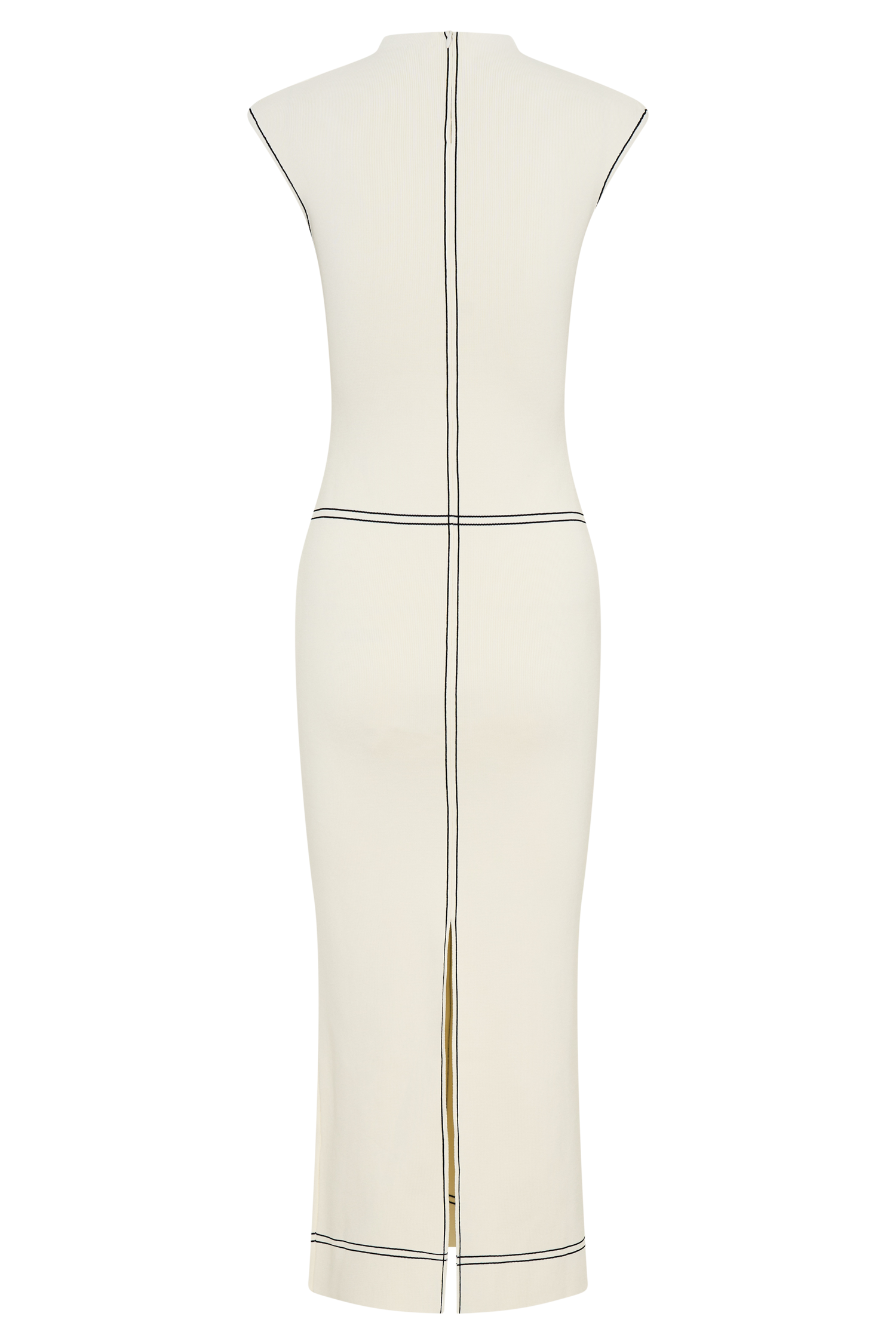 Malone Bandage Knit Midi Dress - Ivory