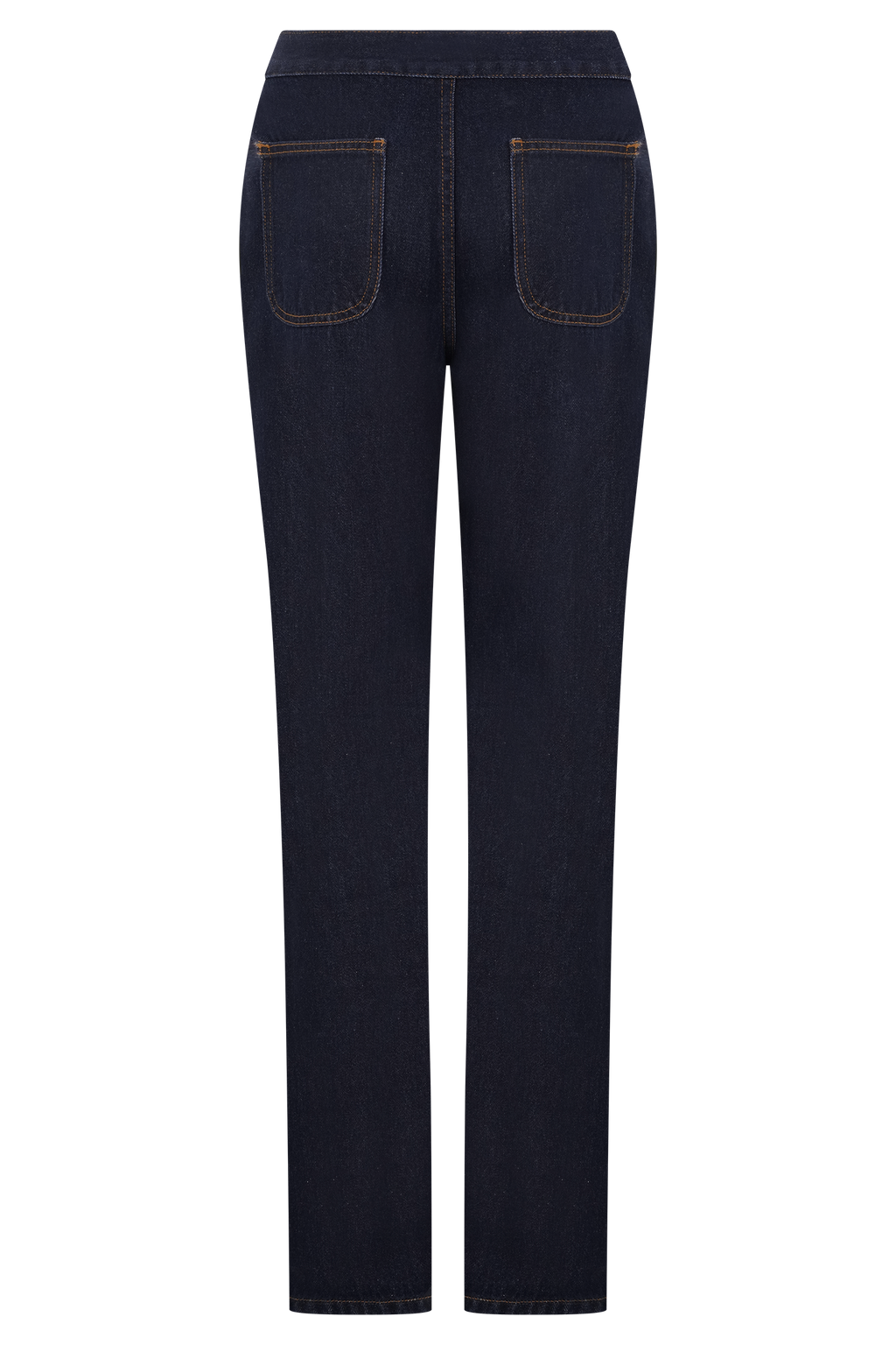 Remington V Front Straight Leg Jeans - Indigo Blue