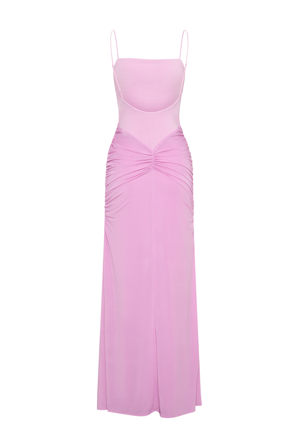 Roisin Slinky Maxi Dress - Powder Pink