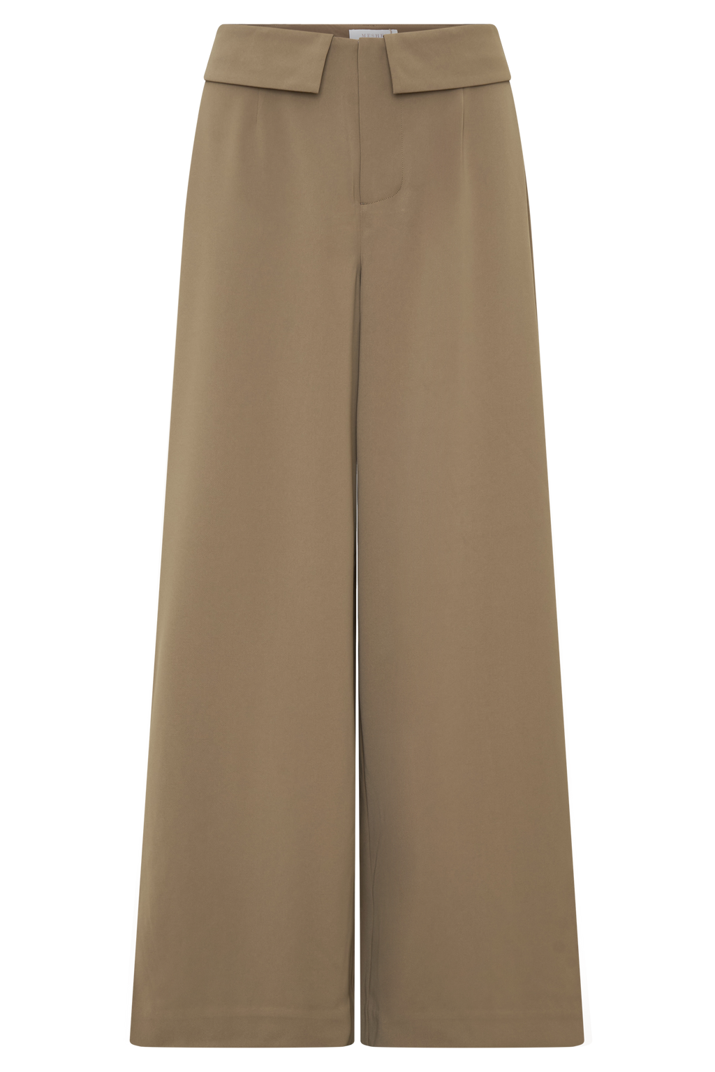 Tanya Wide Leg Suiting Pants - Camel