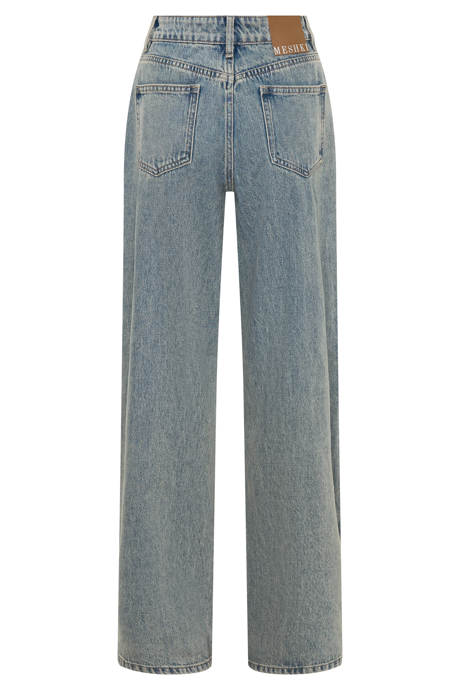 Tyla Diamante Denim Jeans - Blue/Green