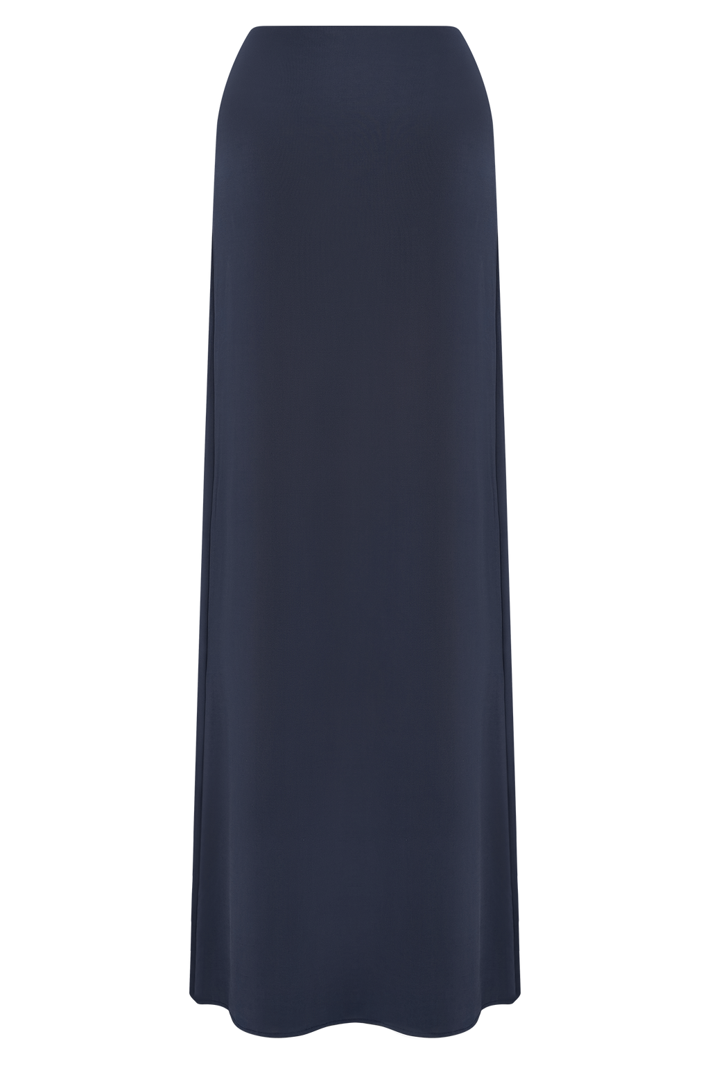 Vivica Slinky Gathered Maxi Skirt - Midnight Navy