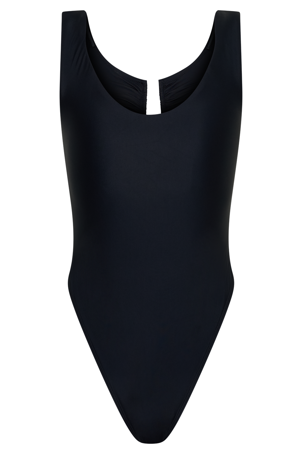 Yumi U-Wire Plunge One Piece Swimsuit - Black