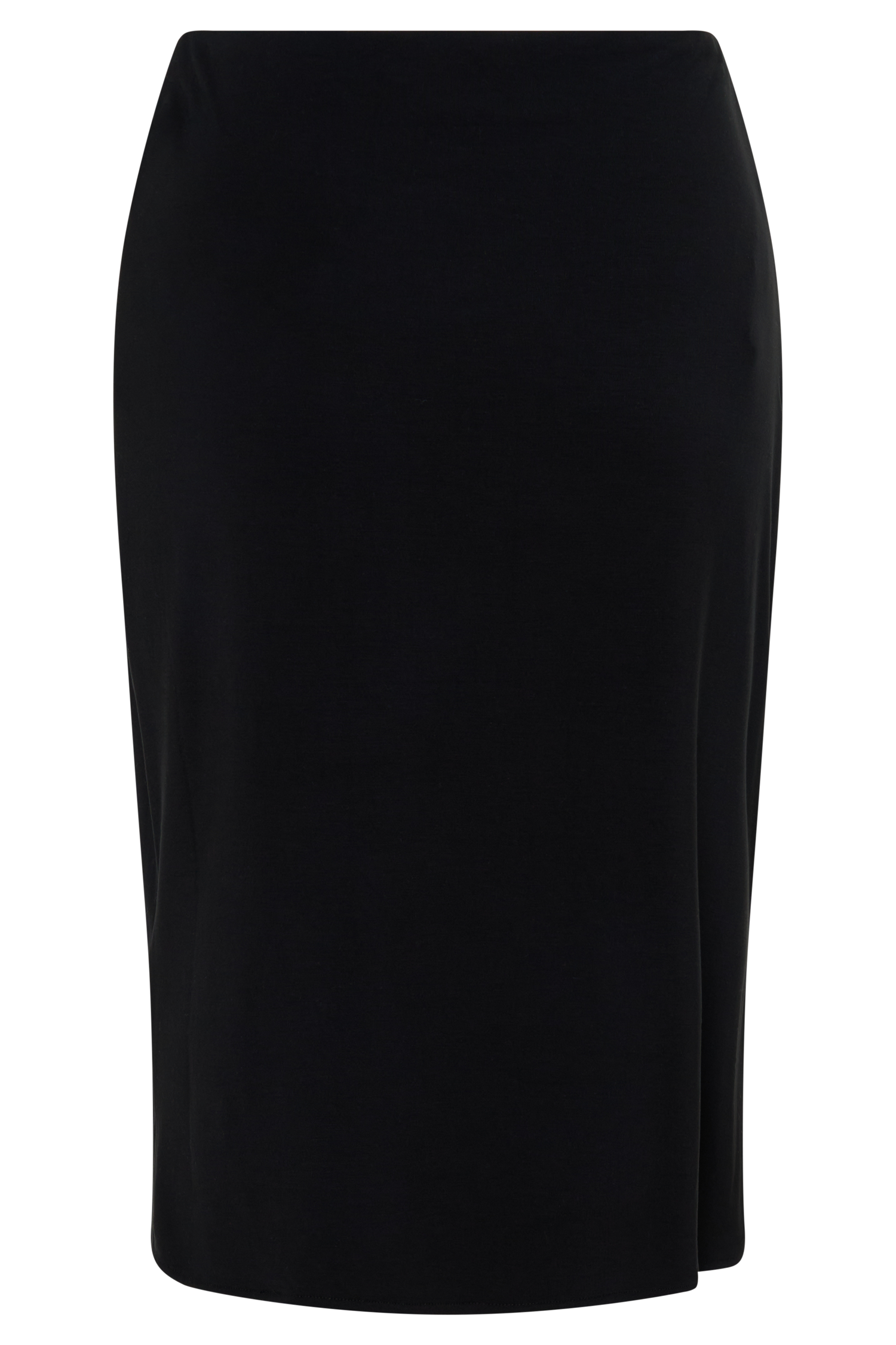 Greer Knee Length Skirt - Black