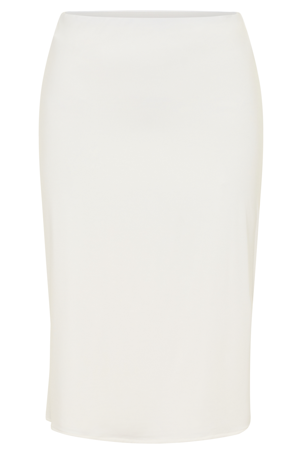 Greer Knee Length Skirt - White
