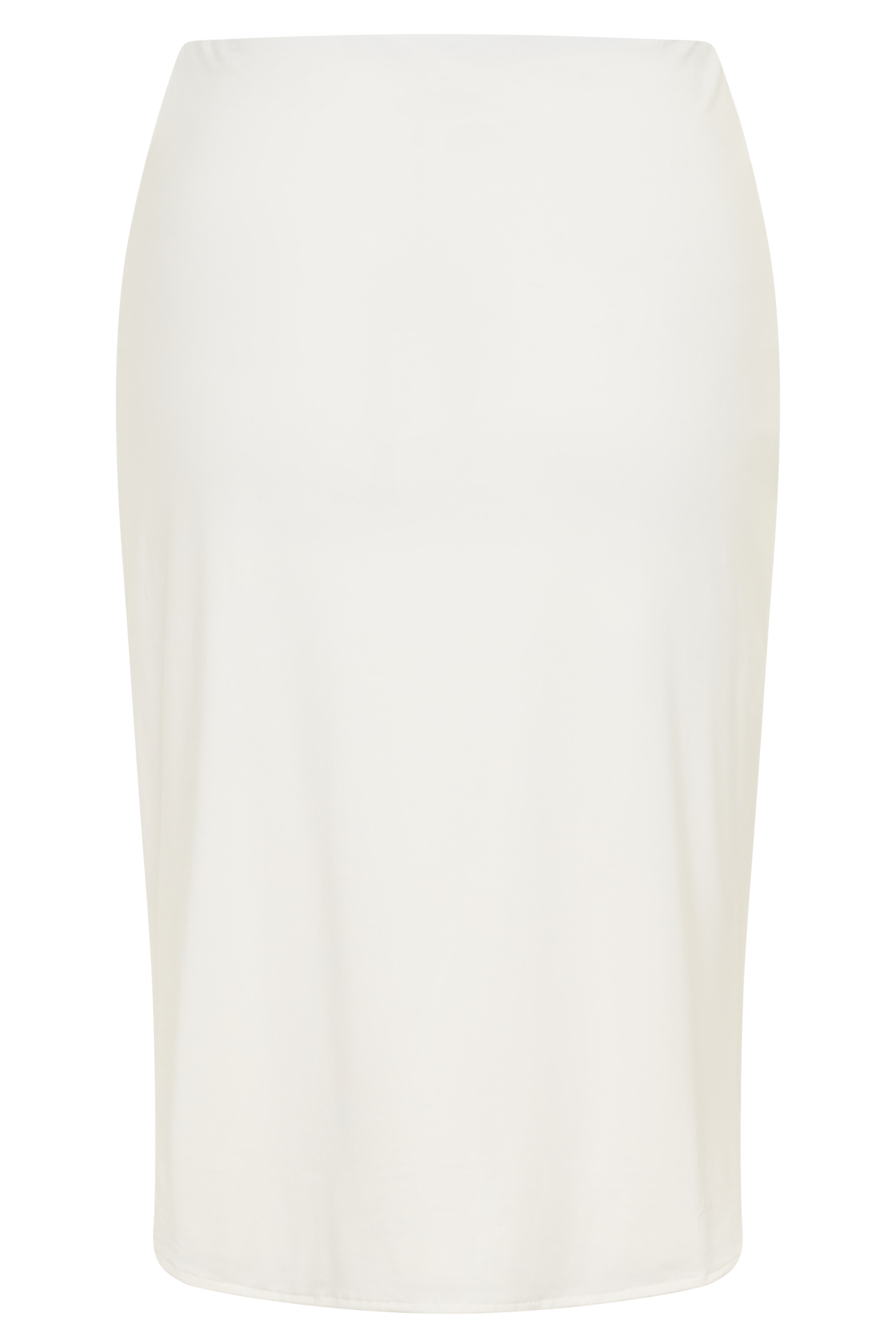 Greer Knee Length Skirt - White