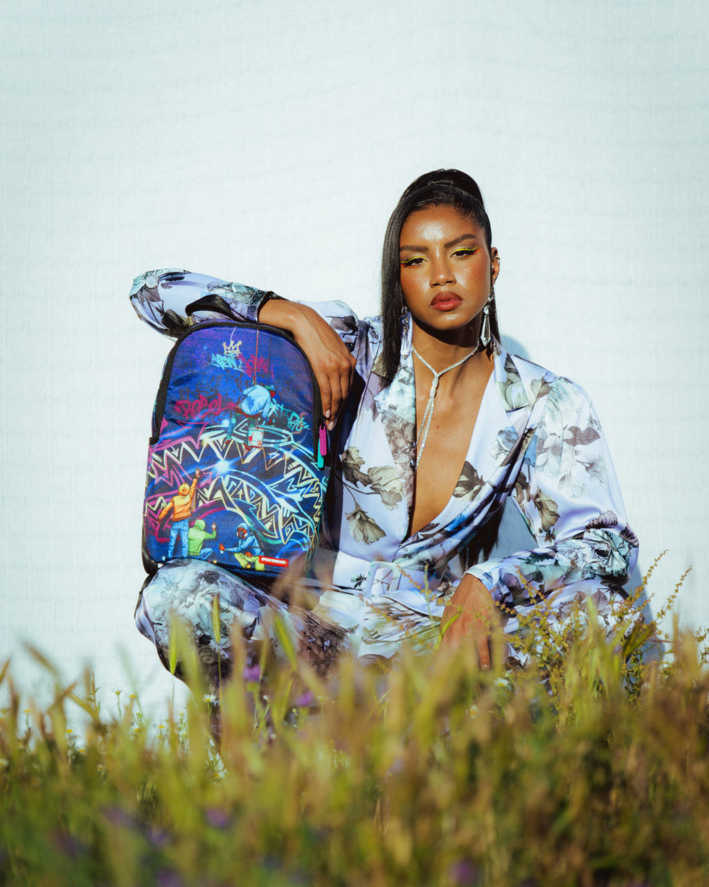 MIDNIGHT GRAFFITI ARTISTS MINI BACKPACK