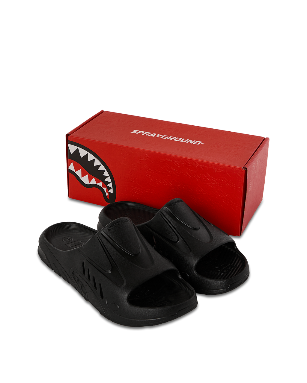 SHARK SLIDE (BLK)