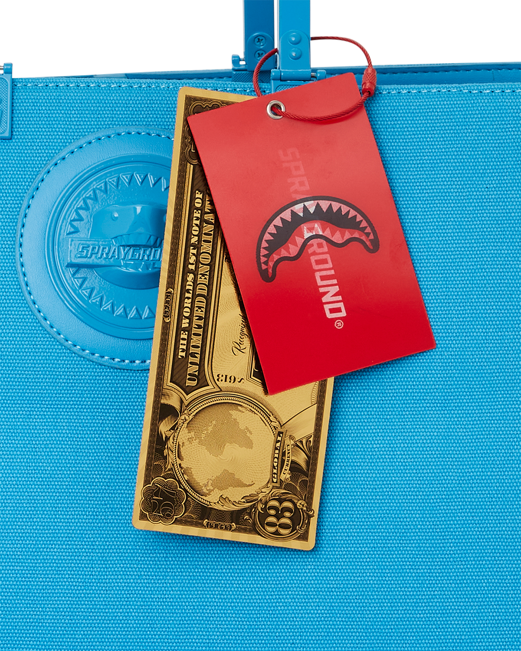 HEAVY METAL SHARK BLUE TORTUGA TOTE