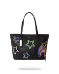 STAR RACER A.I.7 SANDFLOWER COLLAB BEADED TOTE