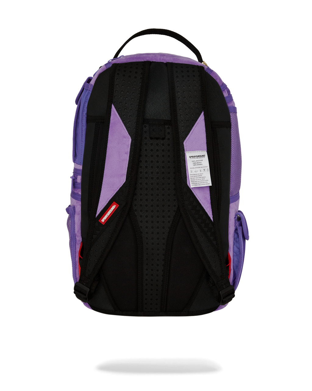 NOOO WAY!!! A REVERSIBLE BACKPACK - PURPLE VELOUR TO OG SHARKS IN PARIS BACKPACK