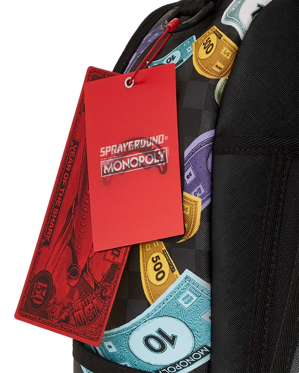MONOPOLY SHARK RICH BACKPACK