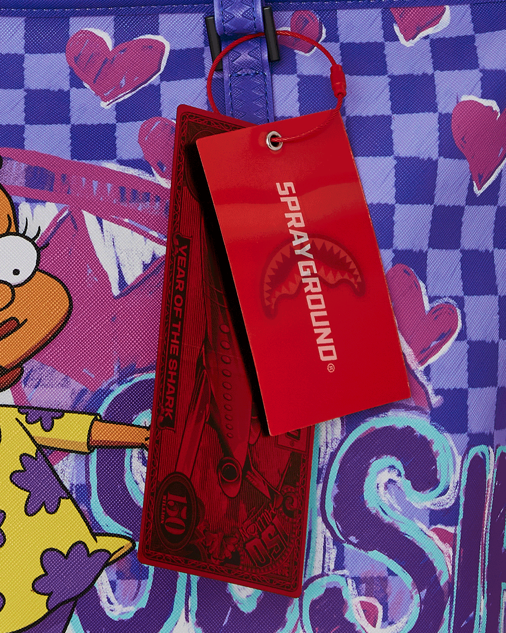 RUGRATS SUSIE CRAYON SHARK MESSENGER TOTE