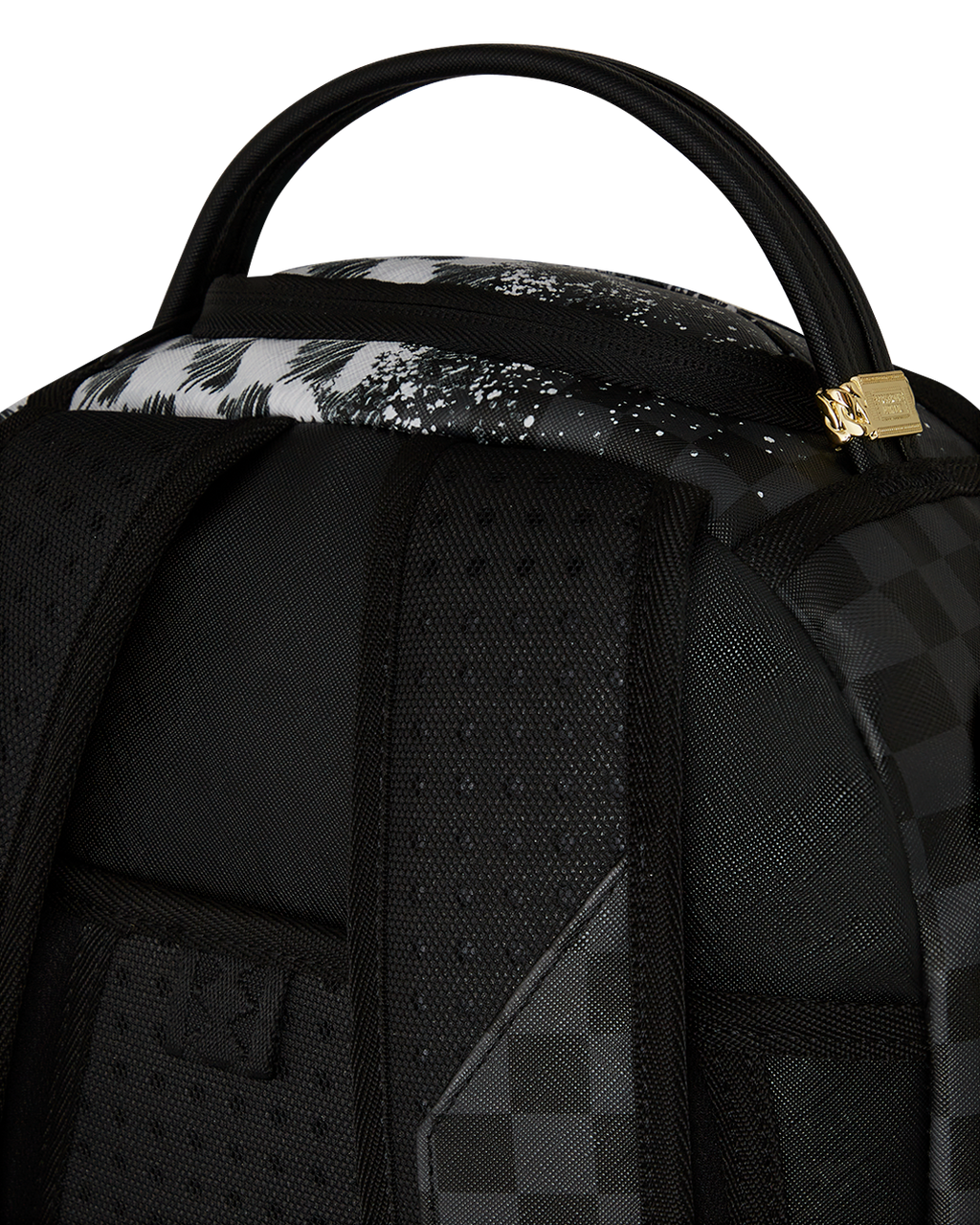 SCRIBBLE DRIBBLE CHECK BACKPACK