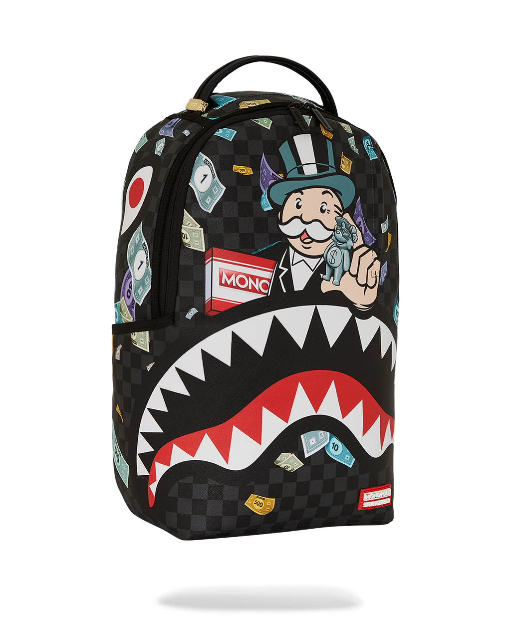 MONOPOLY SHARK RICH BACKPACK